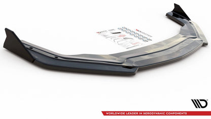 Maxton Design - FRONT SPLITTER V.2 + FLAPS FORD MUSTANG GT MK6 FACELIFT