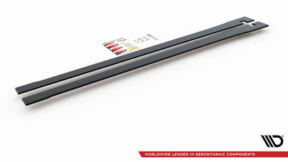 Maxton Design - STREET PRO SIDE SKIRTS DIFFUSERS V2 HONDA CIVIC X TYPE-R (2017-)