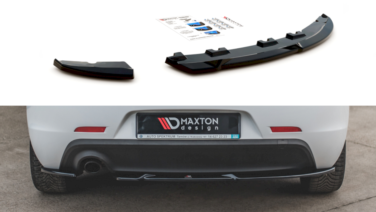 Maxton Design - REAR SIDE SPLITTERS ALFA ROMEO GIULIETTA FACELIFT (2016-2020)