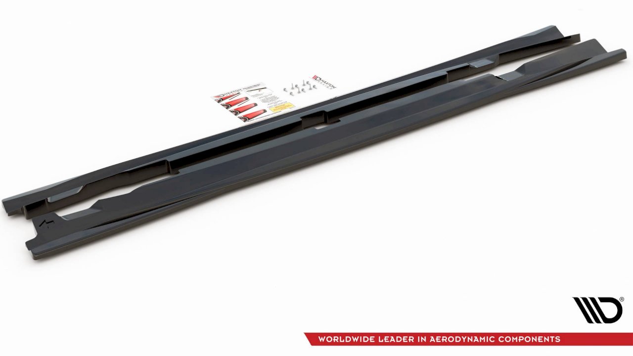 Maxton Design - SIDE SKIRTS DIFFUSERS MERCEDES AMG GT 53 4-DOOR COUPE (2018-)