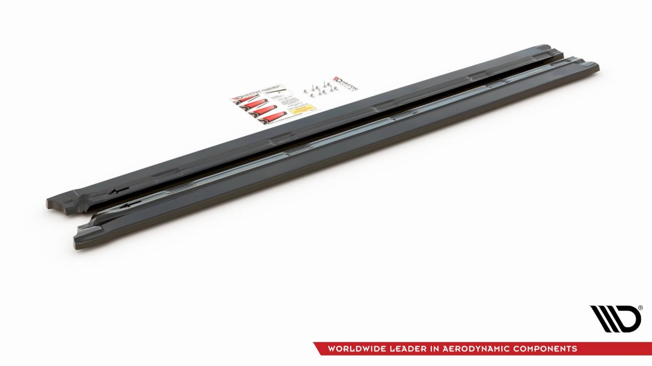 Maxton Design - SIDE SKIRTS DIFFUSERS PEUGEOT 2008 MK2 (2019-2023)
