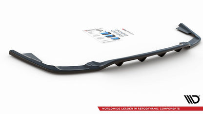 Maxton Design - CENTRAL REAR SPLITTER (VERTICAL BARS) VOLVO XC60 MK2 R-DESIGN