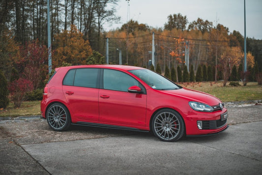 Maxton Design - STREET PRO SIDE SKIRTS DIFFUSERS VW GOLF GTI MK6 (2008-2012)