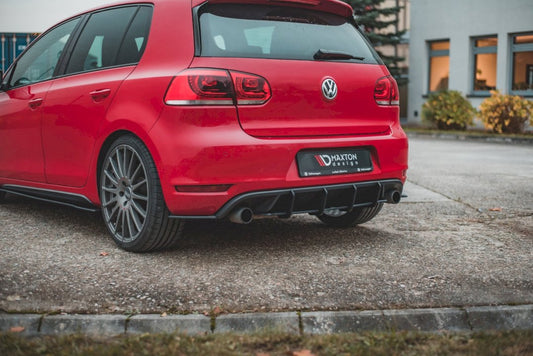 Maxton Design - STREET PRO REAR SIDE SPLITTERS VW GOLF GTI MK6 (2008-2012)
