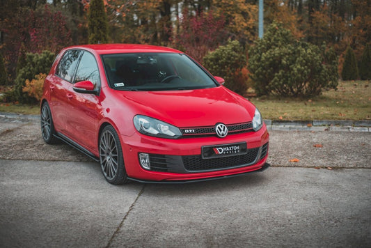 Maxton Design - STREET PRO FRONT SPLITTER V3 VW GOLF GTI MK6 (2008-2012)