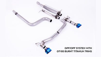 Maxton Design - REAR DIFFUSER + MILLTEK GPF/OPF BACK EXHAUST SYSTEM - FORD FIESTA MK8/8.5 ST (2018-2024)