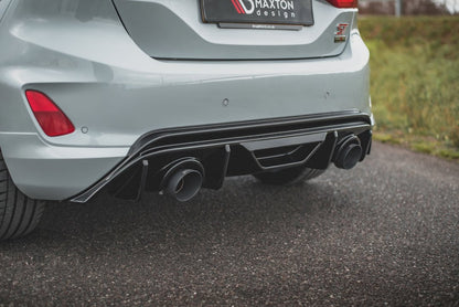 Maxton Design - V3 Rear Diffuser (RS Look) - Ford Fiesta MK8 / 8.5 ST Line & ST