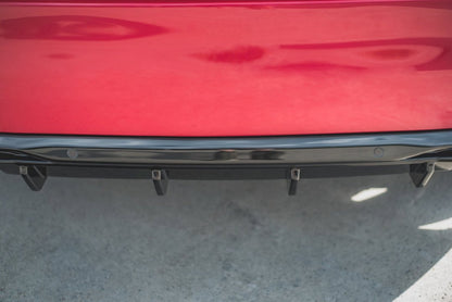 Maxton Design - REAR VALANCE + EXHAUST ENDS IMITATION PEUGEOT 308 GT MK2 FACELIFT (2017-2021)