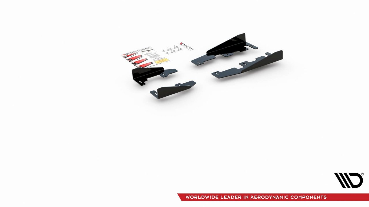 Maxton Design - SIDE FLAPS BMW M135I F20 (2011-2015)