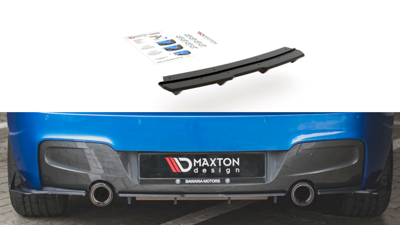 Maxton Design - STREET PRO DURABILITY REAR DIFFUSER BMW M135I F20 (2011-2015)