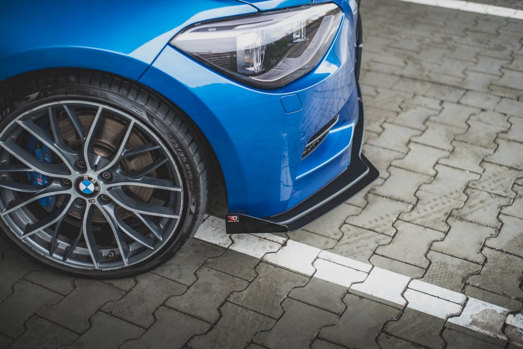 Maxton Design - STREET PRO DURABILITY FRONT SPLITTER (+FLAPS) BMW M135I F20 (2011-2015)
