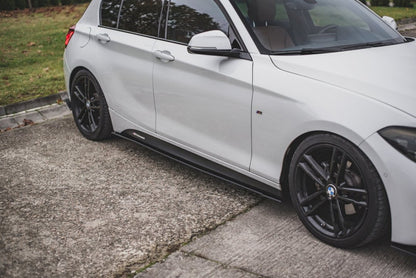 Maxton Design - STREET PRO DURABILITY SIDE SKIRTS DIFFUSERS V2 BMW 1 F20 M-PACK FACELIFT / M140I (2015-2019)