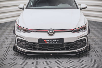 Maxton Design - Front Bumper Wings (Canards) VW Golf 8 GTI
