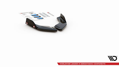 Maxton Design - REAR SIDE SPLITTERS V.2 + FLAPS VOLKSWAGEN GOLF GTI / GTE MK8