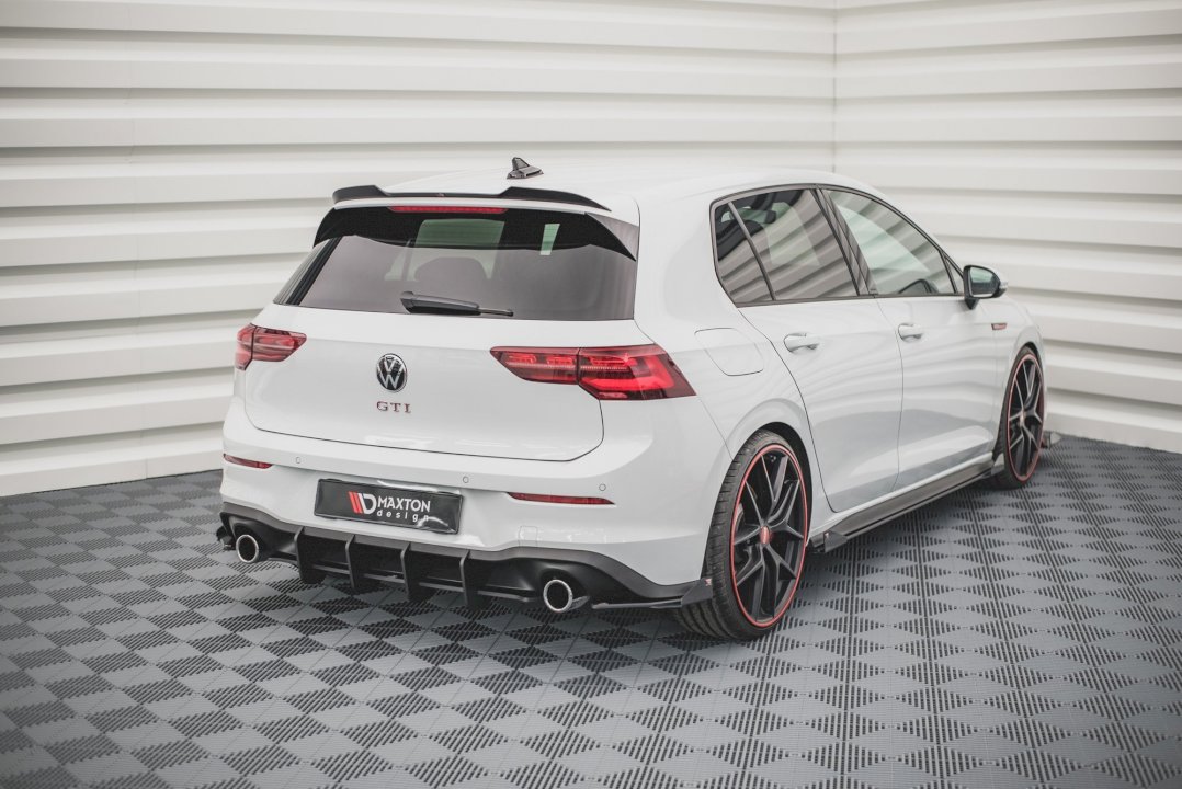 Maxton Design - Street Pro Rear Side Splitters + Flaps Volkswagen Golf GTI / GTE / R-Line Mk8