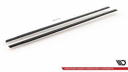 Maxton Design - STREET PRO SIDE SKIRTS DIFFUSERS VOLKSWAGEN GOLF GTI / GTE / GTI CLUBSPORT / R-LINE MK8