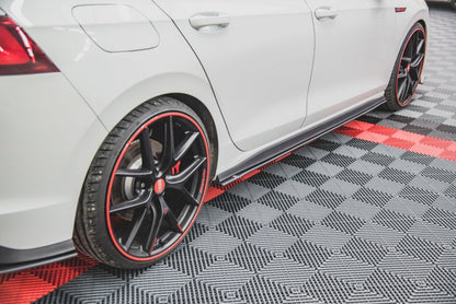 Maxton Design - STREET PRO SIDE SKIRTS DIFFUSERS VOLKSWAGEN GOLF GTI / GTE / GTI CLUBSPORT / R-LINE MK8