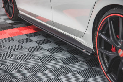 Maxton Design - STREET PRO SIDE SKIRTS DIFFUSERS VOLKSWAGEN GOLF GTI / GTE / GTI CLUBSPORT / R-LINE MK8