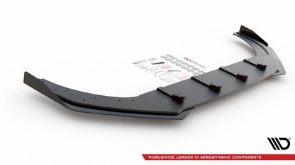 Maxton Design - STREET PRO FRONT SPLITTER + FLAPS VOLKSWAGEN GOLF GTI / GTE / R-LINE MK8
