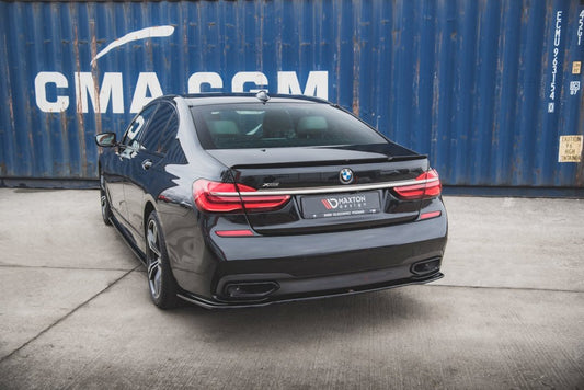 Maxton Design - CENTRAL REAR SPLITTER BMW 7 M-PACK G11 (2015-2018)