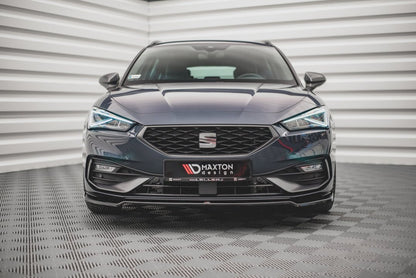 Maxton Design - FRONT SPLITTER V4 SEAT LEON FR MK4 (2020-)