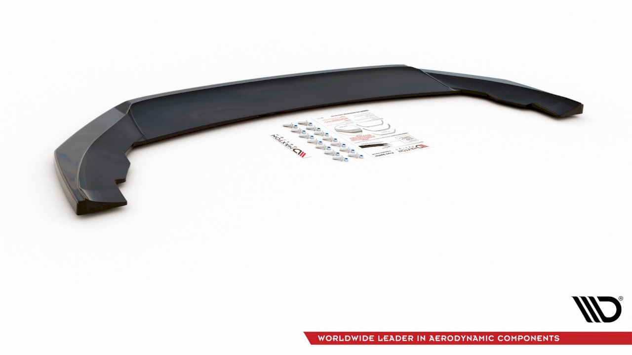 Maxton Design - FRONT SPLITTER V4 SEAT LEON FR MK4 (2020-)
