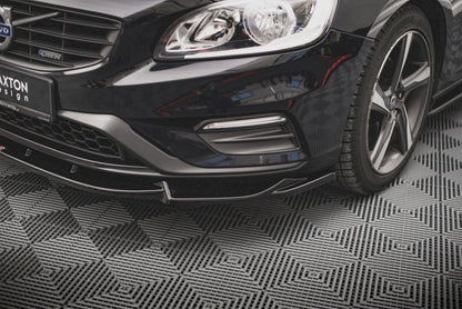 Maxton Design - FRONT SPLITTER V1 VOLVO S60 R-DESIGN MK2 (2014-2018)