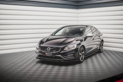 Maxton Design - FRONT SPLITTER V2 VOLVO S60 R-DESIGN MK2 (2014-2018)