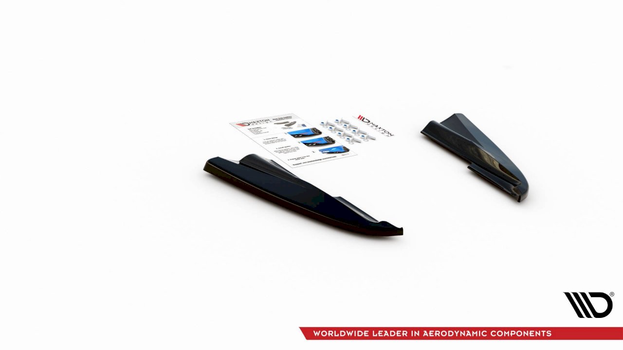 Maxton Design - REAR SIDE SPLITTERS VOLVO S60 R-DESIGN MK2 (2014-2018)