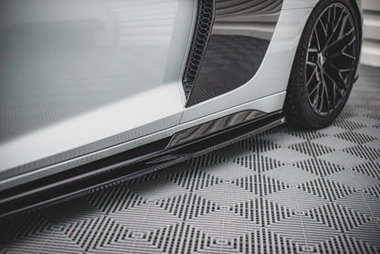 Maxton Design - SIDE SKIRTS DIFFUSERS AUDI R8 MK2 FACELIFT (2018-)