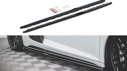 Maxton Design - SIDE SKIRTS DIFFUSERS AUDI R8 MK2 FACELIFT (2018-)
