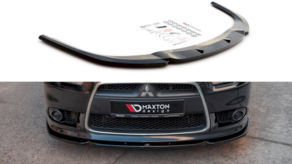 Maxton Design - FRONT SPLITTER MITSUBISHI LANCER SPORTBACK MK8 (2007-2016)