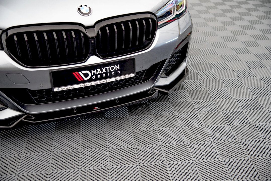 Maxton Design - Front Splitter V.1 BMW 5 M-Pack / M550i / M550d Sedan / Touring G30 / G31 Facelift