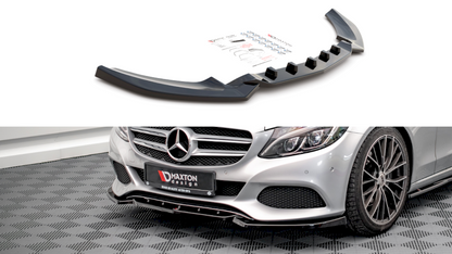 Maxton Design - FRONT SPLITTER MERCEDES C W205 (2014-2018)