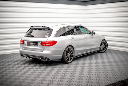 Maxton Design - Rear Splitter (Vertical Bars) Mercedes C W205 Estate