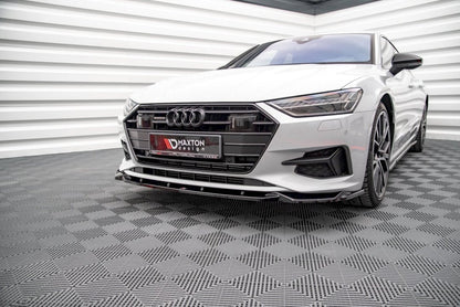 Maxton Design - FRONT SPLITTER V2 AUDI A7 C8 (2018-)