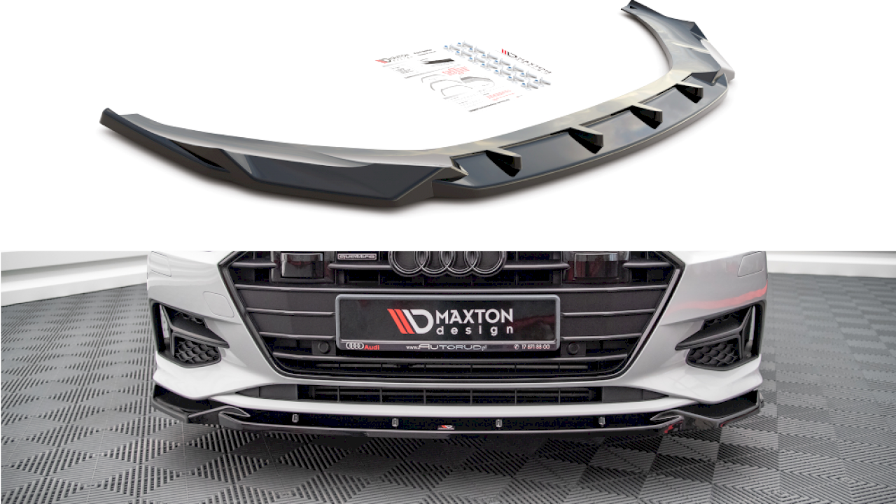 Maxton Design - FRONT SPLITTER V2 AUDI A7 C8 (2018-)