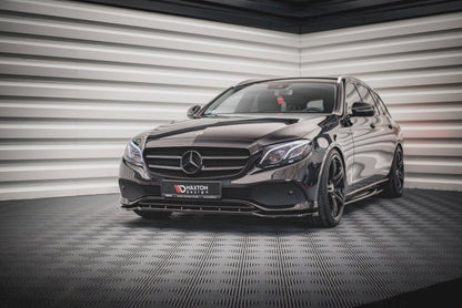 Maxton Design - FRONT SPLITTER MERCEDES E W213 (2016-2021)