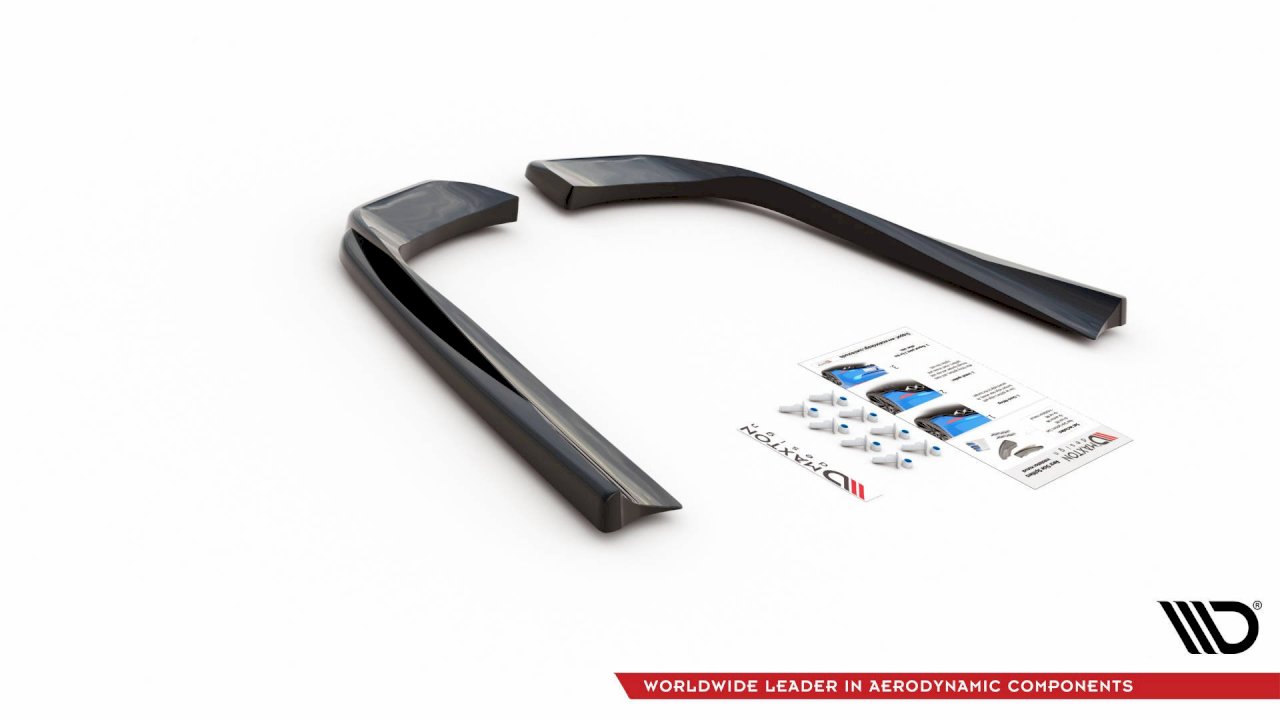 Maxton Design - REAR SIDE SPLITTERS MERCEDES AMG E53 COUPE C238 (2018-2020)