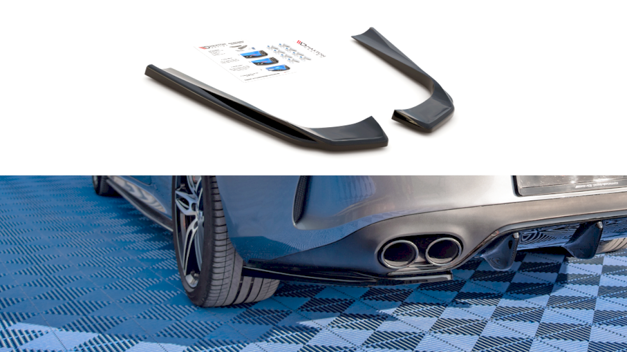 Maxton Design - REAR SIDE SPLITTERS MERCEDES AMG E53 COUPE C238 (2018-2020)