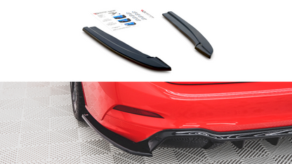 Maxton Design - REAR SIDE SPLITTERS V3 FORD FOCUS ST-LINE ESTATE MK4 (2018-)