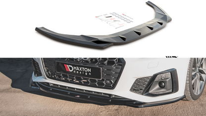 Maxton Design - FRONT SPLITTER V1 AUDI S5 / A5 S-LINE F5 FACELIFT (2019-)