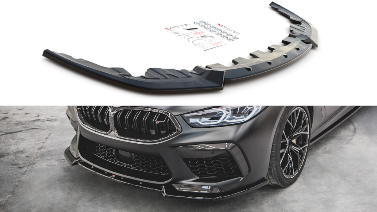 Maxton Design - Front Splitter V.3 BMW M8 Gran Coupe F93 / Coupe F92