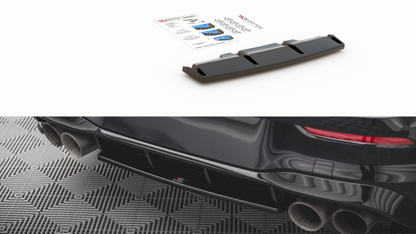 Maxton Design - CENTRAL REAR SPLITTER VW GOLF R MK8 (2020-)