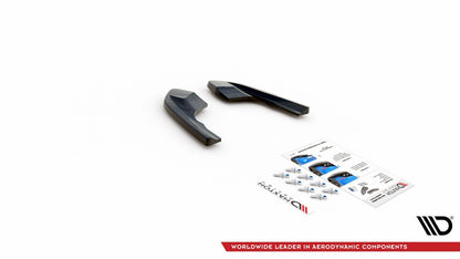 Maxton Design - REAR SIDE SPLITTERS VW GOLF R MK8 (2020-)