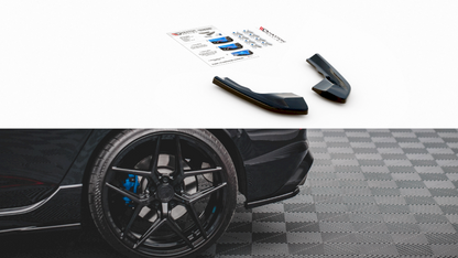 Maxton Design - REAR SIDE SPLITTERS VW GOLF R MK8 (2020-)
