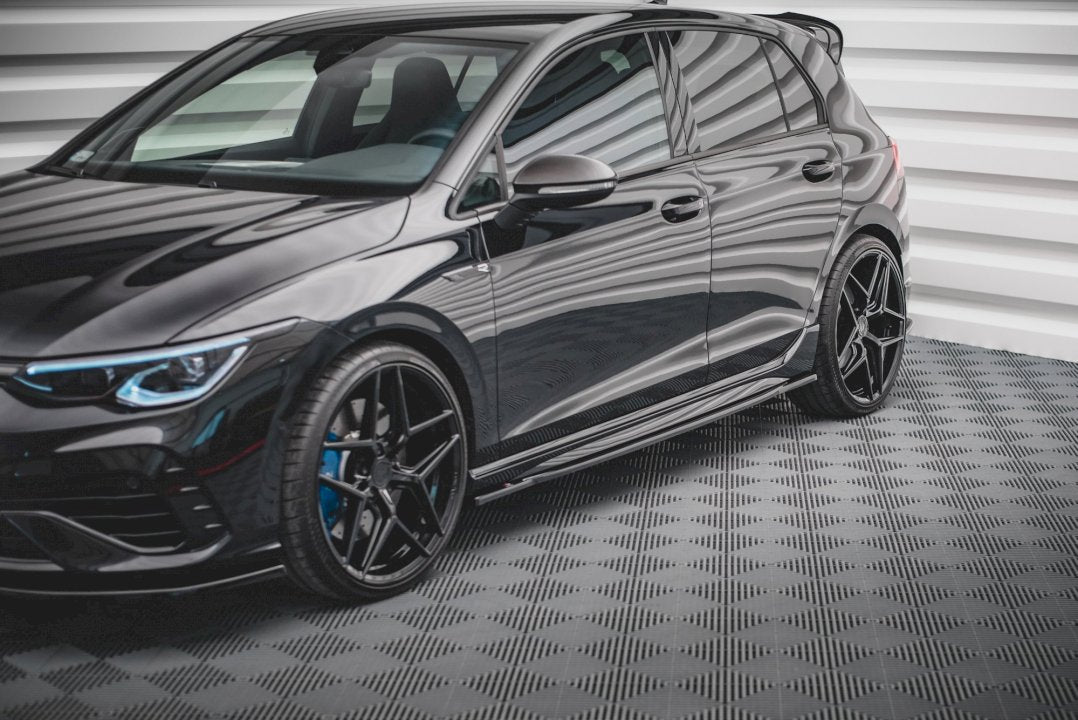 Maxton Design - Side Skirts Diffusers V.1 Volkswagen Golf R Mk8