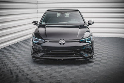 Maxton Design - FRONT SPLITTER V.1 VW GOLF R MK8 (2020-)