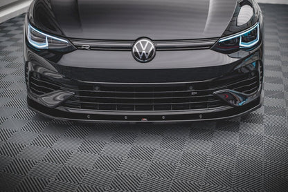 Maxton Design - FRONT SPLITTER V.1 VW GOLF R MK8 (2020-)