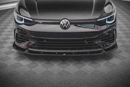 Maxton Design - FRONT SPLITTER V.2 VW GOLF R MK8 (2020-)